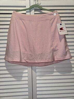 Champion Light Pink Athletic Skort with Logo